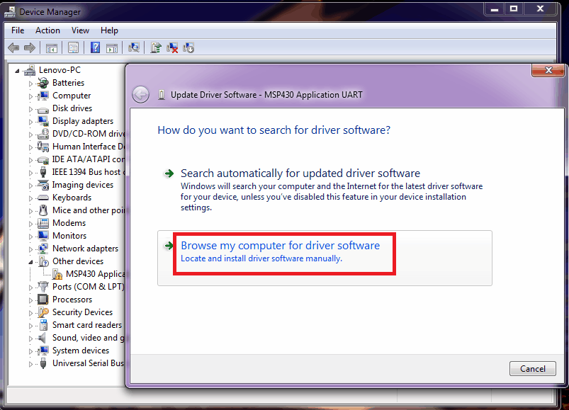 Browse Computer TI Launchpad MSP430 Programming