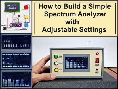 How to Build a Simple Audio Spectrum Analyzer with Adjustable Settings